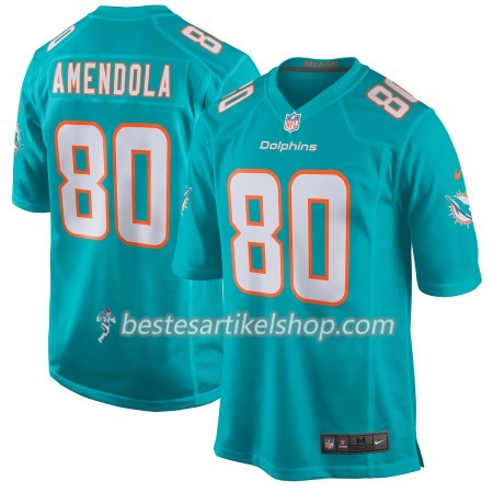 Herren Miami Dolphins Trikot Danny Amendola 80 Nike Aqua